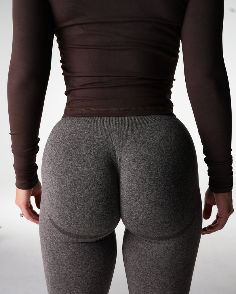 Leggings sin costuras de contorno "Cold Brew"