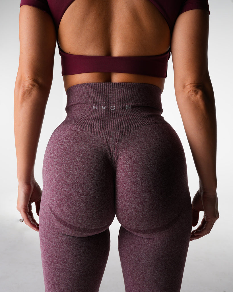 Leggings "Merlot" Viral Contour Seamless