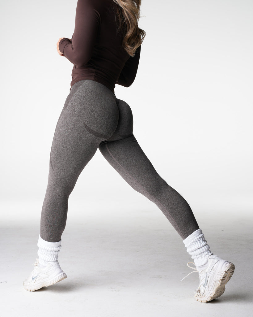 Leggings sin costuras de contorno "Cold Brew"