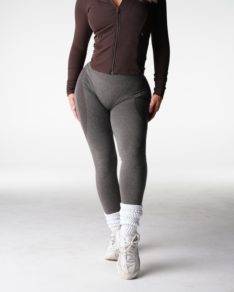 Leggings sin costuras de contorno "Cold Brew"